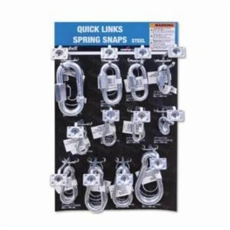 Campbell Chain & Fittings Snap Display Assortment, Steel DD0720168